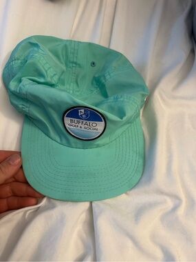 Buffalo Golf & Social Mint Green Baseball Cap